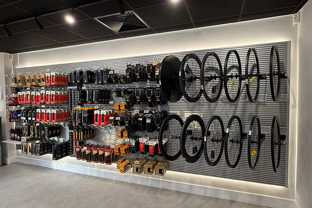 Garage slatwall panels
